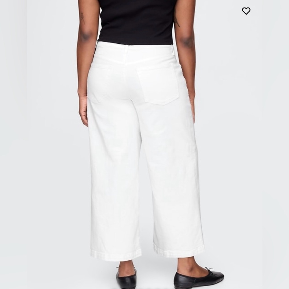 High Rise Stride Wide-Leg Ankle Jeans - Picture 7 of 7